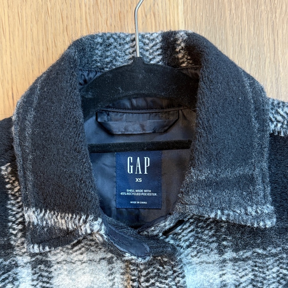 GAP Monochrome Checkered Jacket - image 2